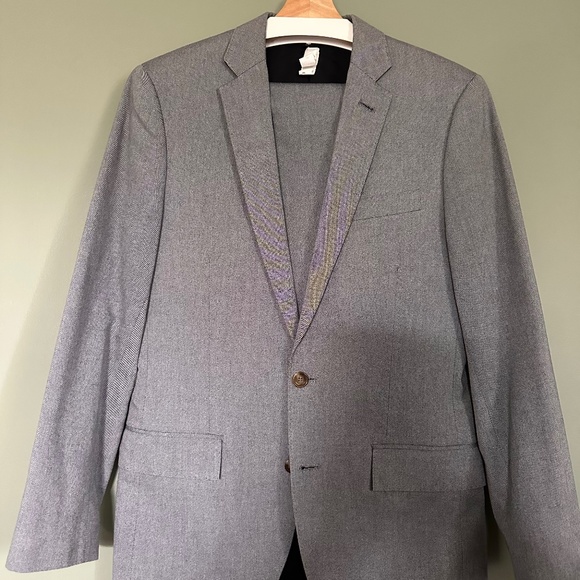 J. Crew Ludlow Italian Cotton Suit (FREE SHIPPING) - Picture 1 of 11